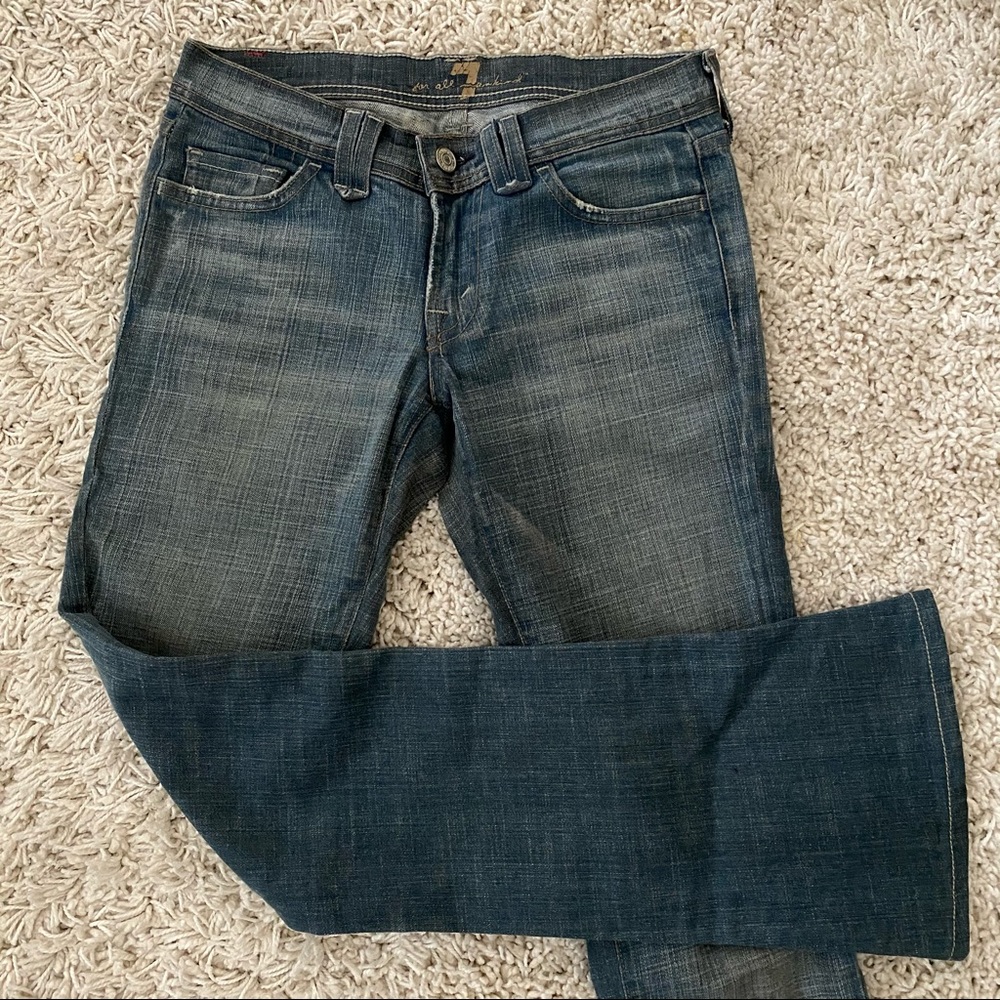 7 For All Mankind Rocker Jeans 26 - Picture 4 of 9